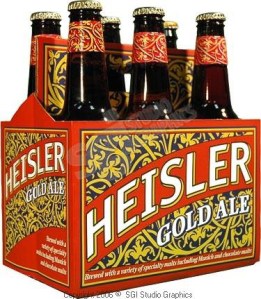"Heisler Gold Ale" produced by Independent Studio Services