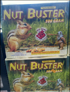 AKA "Giant Squirrel vs. Ewok"