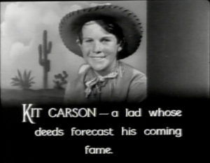 Sample title cards illustrating the "Chosen One" theme decades before Luke Skywalker and Harry Potter